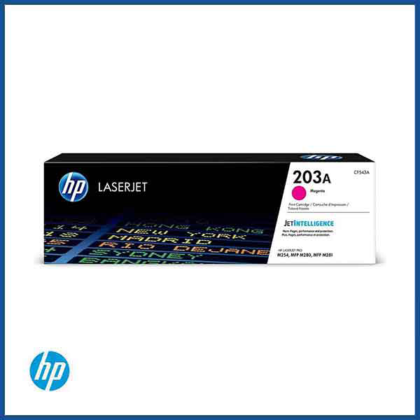 HP 203A Magenta Original Toner Cartridge (CF543A) 